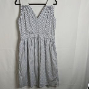 Banana Republic Women's Striped Dress Size 14Tall